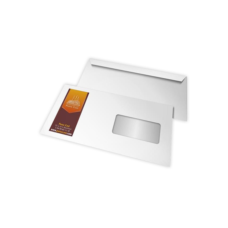 enveloppe C5 (22,9x16.2cm) Impression enveloppes