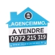 Panneau Akylux (immobilier -  chantier)  - double horizontal