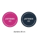 Stickers - respectez les distances de sécurité