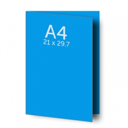 Brochure A4 (21x29.7 cm) pliée en A5 (15x21 cm) 135g, 36 pages, couverture dos collé