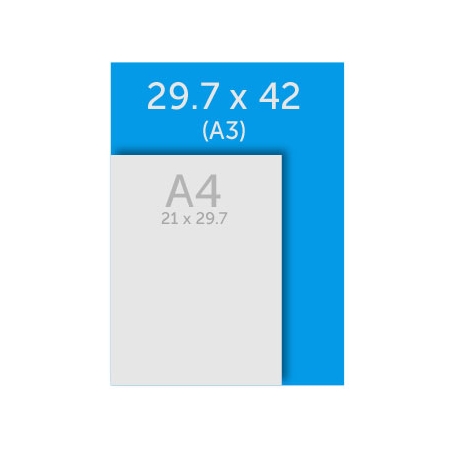 Menu restaurant A3 (29.7 cm) ouvert A4(21 cm)  fermé