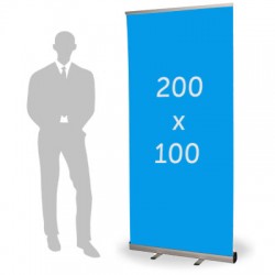 Roll up format 100 x 200 cm